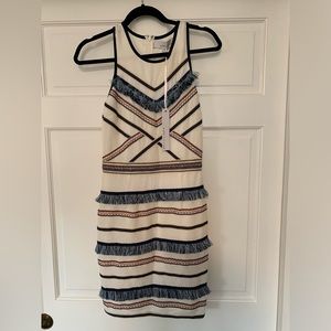 Adelyn Rae fringe dress NWT